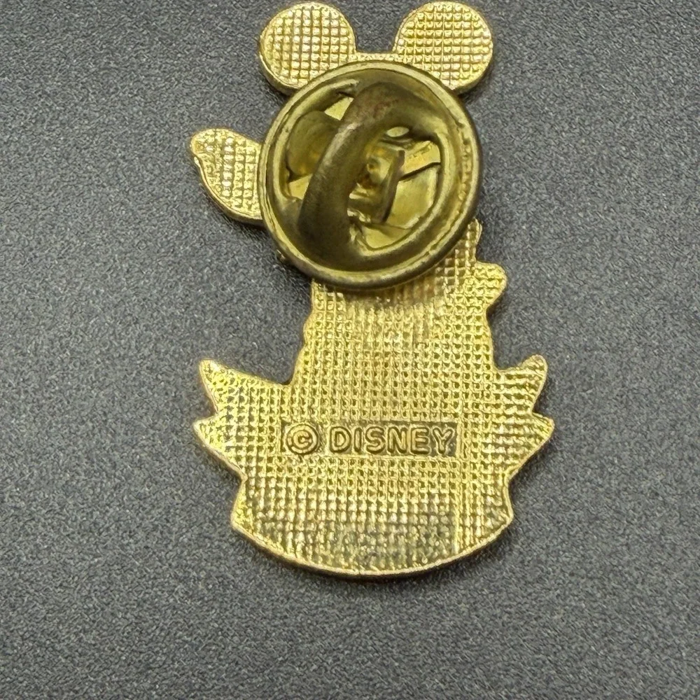 Vintage Through The Years 1936 Mickey Mouse Lapel Pin Walt Disney Disneyland USA